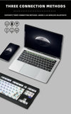 ZUOYA GMK87L Mechanical Keyboard KIT  Gasket Structure VIA /Qmk Programmable Hot-Swap Three Mode Wireless RGB Keyboard KIT