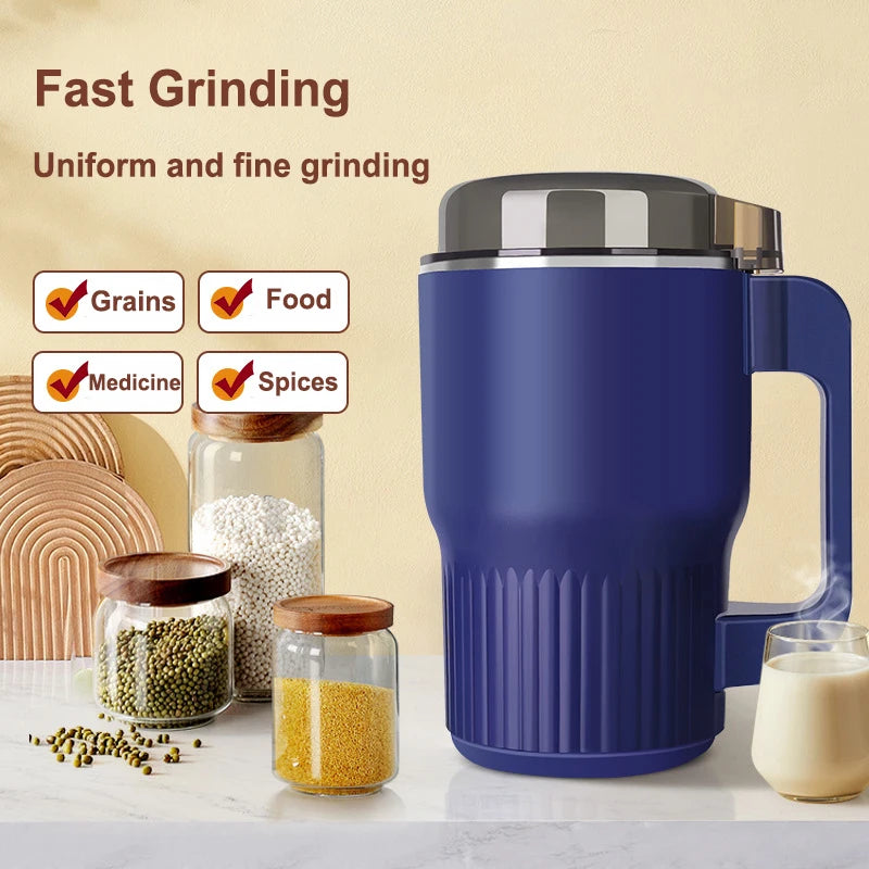 New Multi-function Electric Coffee Grinder 220V Home Soybean Nut Spice Grinder Portable Kitchen Spice Grinder Food Processor