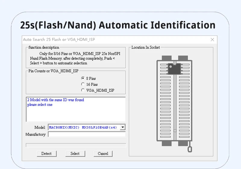 XGecu NEW T48 (TL866-3G) Programmer Support 34000+ ICs for SPI/Nor/NAND Flash/EMMC BGA/TSOP/SOP/PLCC +7 parts