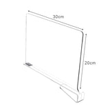 8/4/2pcs Transparent Closet Shelf Dividers – Clear Wardrobe Organizers for Clothing, Books & Storage