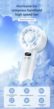 2025 New Cooling Handheld Fan with Ice Pack and Silent Operation100 Portable High-Speed Fan USB Mini Fan