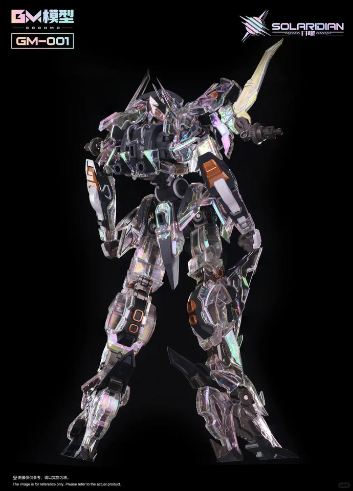 In Stock GM GODOMO SOLARIDIAN WF Holographic image Color transparency Ver. Assemble Toys GM-GODOMO 1/72 SCALE PLASTIC MODEL