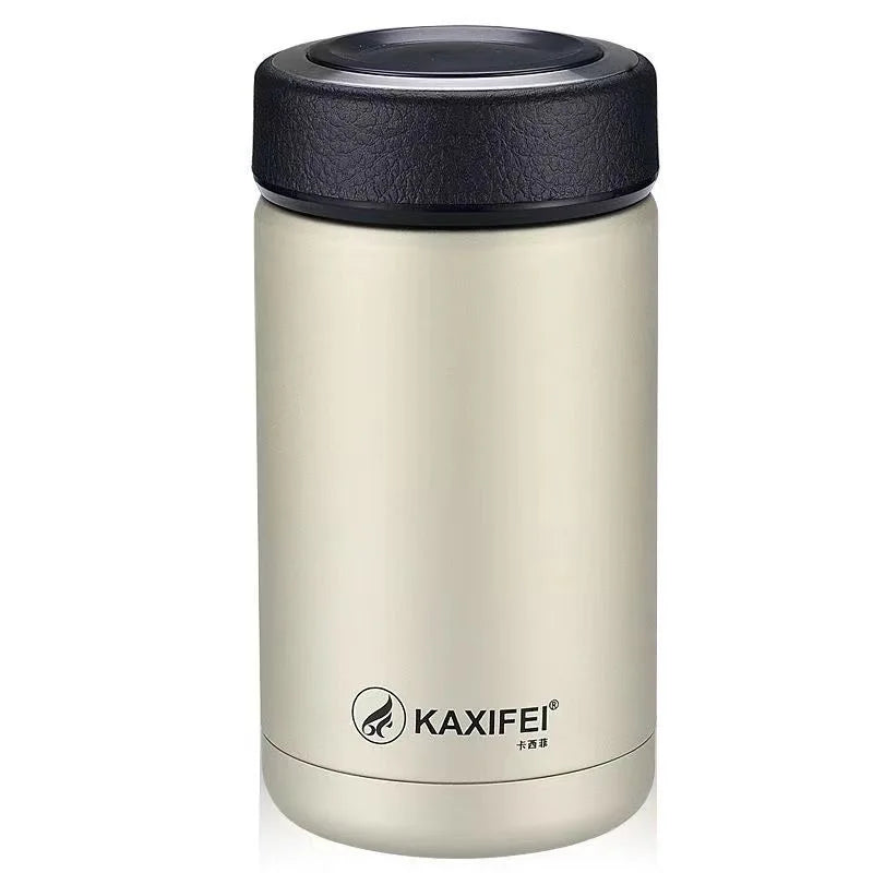 New Vacuum Flasks Fashion Tea Bottle Flask Water 400ml Stainless Steel Thermoses Coffee Cup Travel Mug Camping Sports Bottle