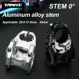 TANKE MTB Mountain Bike Stem Aluminum Alloy Ultralight High strength Short 31.8×28.6MM Bicycle CNC Stem DH/AM/XC Accessory upgra