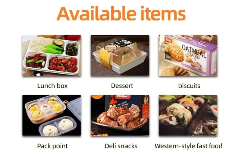 Outdoor Business Hot Food Box Vending Automat Machine for Fresh Food Outdoor