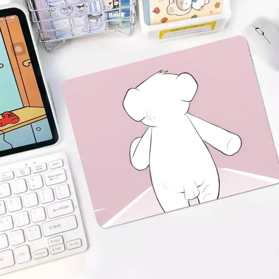 Classic Jewelry Logo T-Tous Animation Keyboard Mat Table Mat Students Gabinete PC Gamer Desktop Mouse Pad For PC Computer Table
