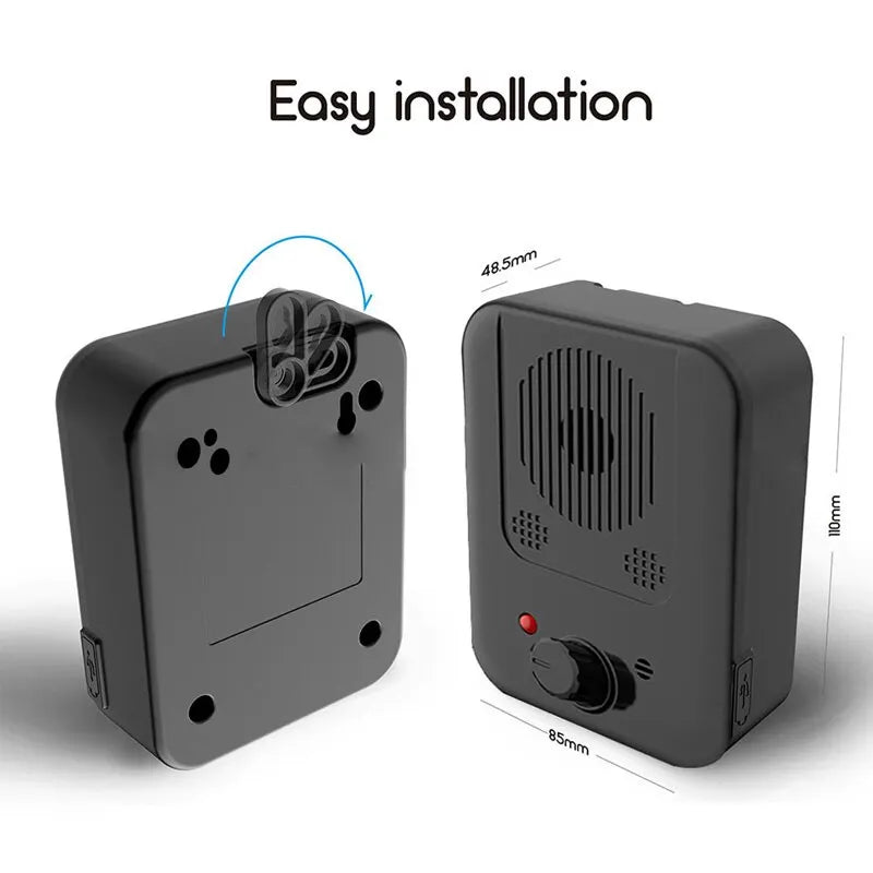 HOMEFISH Ultrasonic Barking Stop Device  Dog Driving Device Noise Prevention Training Device Automatic Dog Barking Stop Device
