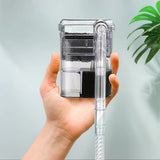 Fish Tanks Suspended Filter 2.5W 250H/L Hang Up Filter Oxygen Water Pump USB Mini Filter Aquarium Fish Tank Filter Water Purifie