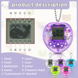 Electronic Pets Game Tamagotchi Handheld Game Console Toy in Russian Original German Spanish Polish Virtual Digital Pet Toy