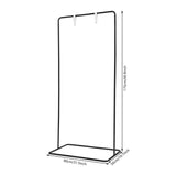 Wedding Sign Holder 175x80cm,Adjustable Display Stand for Wedding Sign Rectangular  Display Stand Wedding arch stand