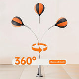 Indoor Boxing Reaction Punching Ball with Strong Suction Cup, Adjustable Speed Training Ball for Adults & Youth,All-Terrain Base