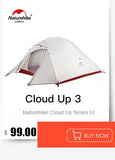 Naturehike 2025 New CloudUP Base Tent Outdoor Single and Double Hiking Lightweight Equipment Overnight Tent