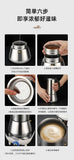 Coffee Maker Machine Moka Pot American Latte Electric Burner Italian French Press Percolator Brew Kettle Stovetop StainlessSteel