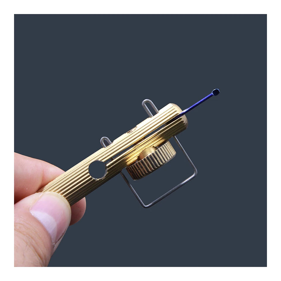 Metal hook binding device fishhook Manual hook binding device dual-purpose sub-wire knoter Wire binding device Fishing gear