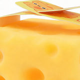 Cheese Fidget Toy Stress Relief Fidget Simulation Squeeze Decompress Toy for Kids Teens Adults Study Work Home School Office