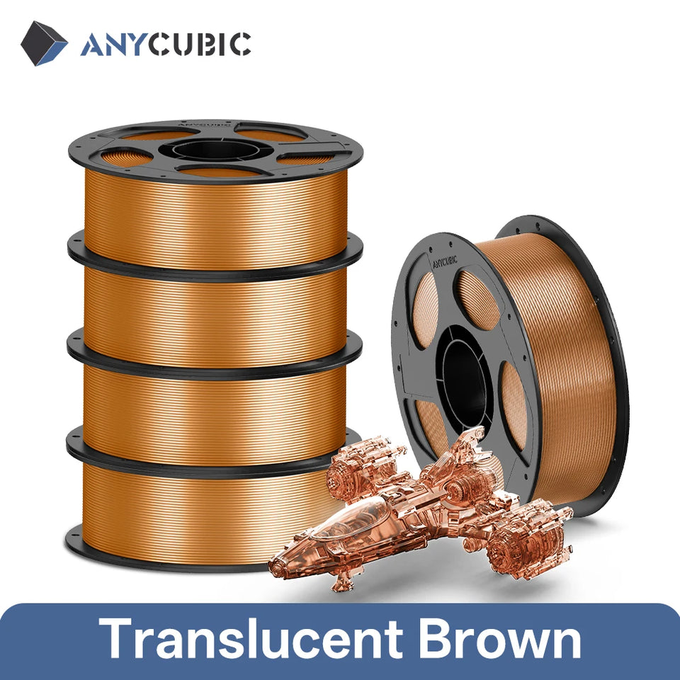 5KG ANYCUBIC PETG Filament PLA 3D Printer Multicolor 1.75mm Plastic 3D Printer Filament For Kobra 3 Combo S1C FDM 3D Printer