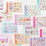 New 1Style 72Pcs/bag Good Mood Maker Cut Film Sticker Book Handbook Scrapbook Phone Case Photo Frame Calendar DIY