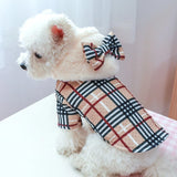Extra Thick Denim Pet Dog Clothes Breathable French Bulldog Fleece Down Jacket Medium Puppy Clothing Winter York Cat Sweatshirt