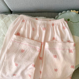 Spring/Autumn New Arrivals: Cloud-Print Cotton Long-Sleeved Pyjama Set for Women Adorable Sweetheart Style Nightwear Homewear Se