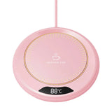 USB Coffee Mug Warmer with 3 Temperature Settings Smart Cup Warmer Electric Beverage Warmer for Hot Coffee Tea and Milk