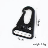 5/10Pcs 20/25/32/38mm Metal Buckle Bag Strap Lobster Clasp Backpack Webbing Dog Collar Trigger Snap Hook DIY Hardware Accessory