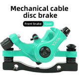 Bicycle Disc Brake Aluminum Alloy Mechanical Wire Pull Disc Brake MTB Bike MT200 160/180MM Caliper Hydraulic Disc Brake