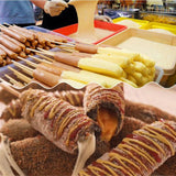 Commercial Korean 12L Cheese Corn Hot Dog Deep Fryer Machine Cheese Electric Mozzarella Fryer for Food Truck