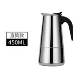 Stainless Steel Coffee Pot, Mocha, Espresso, Latte Percolator, Stove, Coffee Maker, Drink Tool, Cafetiere, Latte Stovetop