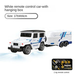 J40Small Mini Remote Control Alloy Birthday Gift Toy Car Model with Lights and Hanging Box for Boys