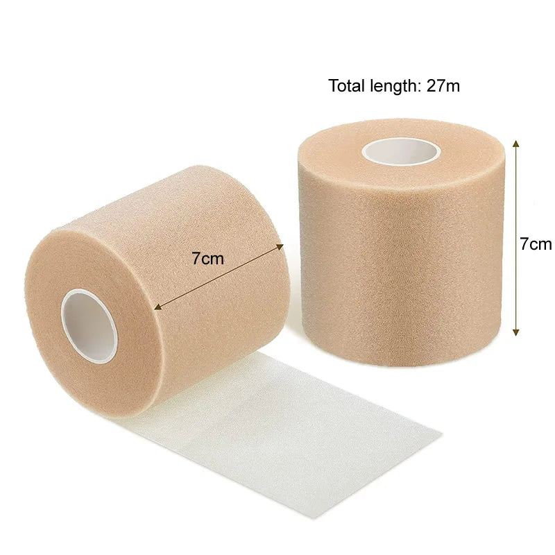 4/6 Pieces Foam Underwrap Sports Tape Pre Wrap Athletic Tape  Bandage for Ankles Wrists Hands Knees