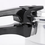 Aluminum Pressure Cooker with Steaming Plate Pressure Cooker Household Stovetop Pressure Canner for Gas and Induction Stoves