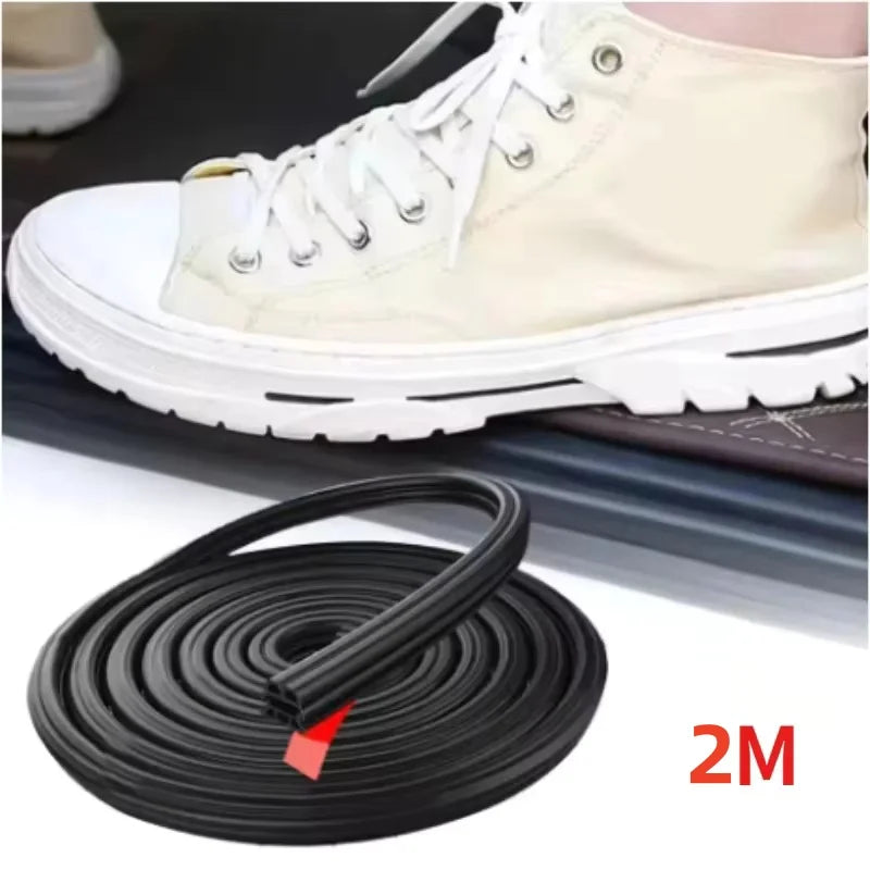 3-Layer Seal Strip Car Door Seal Strips Sound Insulation Weatherstrip Accessories Auto 2M Rubber Strips