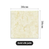Self Adhesive Imitation Tile Wall Sticker Waterproof Anti Moisture Bathroom Wallpaper Decorative Faux Tile Film For Home Decor