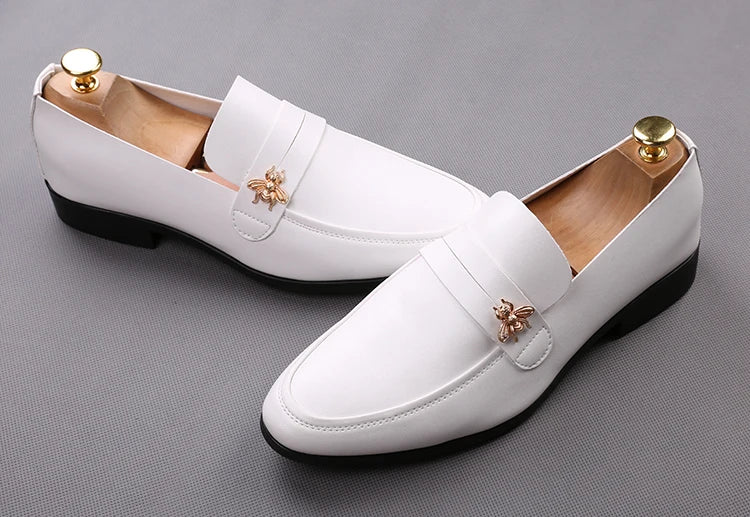 Mens Dress Shoes Formal Leather Shoe Fashion italy shoes Handmade Wedding Party Shoes Men Loafers Oxford Shoes