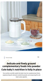 Electric Coffee Grinder Food Processors Spice Grain Mill Baby Food Coffee Bean Mixer Grinder 300W Blender for Home and Kitchen