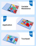Circuit Electronic Exploration Toys for Kids tecnología Physic Education Learning Children Stem Toys Gifts Science Kits For Kids