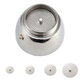 1/2/3/6/9/12cup Filter Moka Pot Espresso Tamper Filter Pressed Powder Reducing Filter For Mocha Pot Coffee Pot Kitchen Accessory