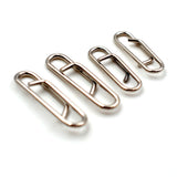 MNFT 50Pcs Powerful Stainless Steel Fast Link Clip Snap Fishing Tackle Quick Change Lead Links Clips Interlock Accessories