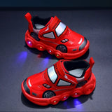 0-6Years Children Glowing Sneakers Kids Luminous SneakersBoys Girls Led  Lighted Sneakers Toddler Outdoor Shoes Casual Shoes