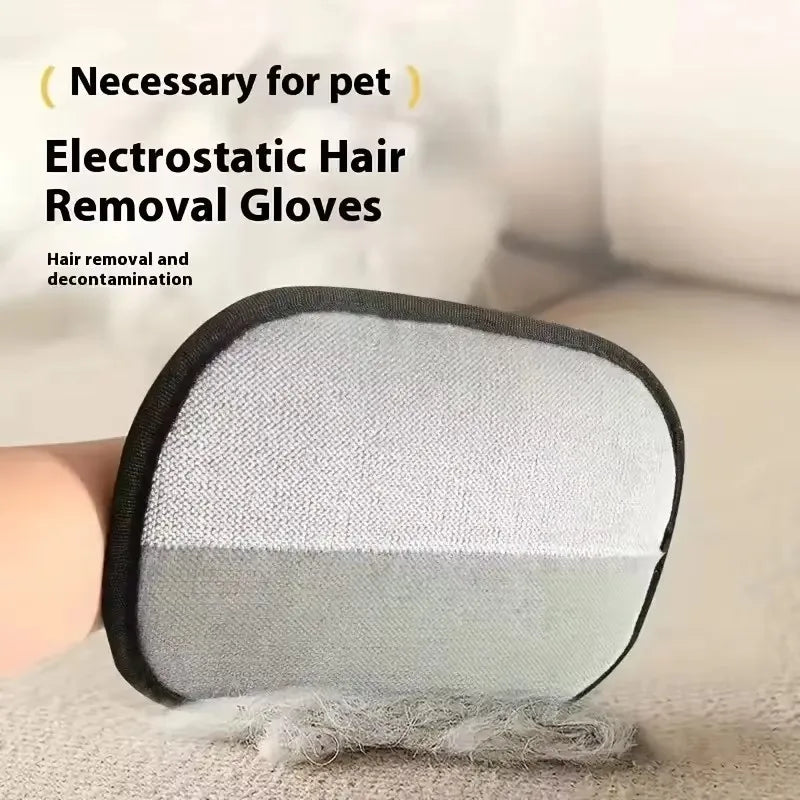 Pet Hair Remover Portable Washable Clothes Hair Dehairing Gloves Pet Cleaning Products Pet Accessories Cat Grooming Gloves