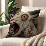 Pooky Goat Face 2D cushion cover For Pillow Printing Sofa Decoration Home Car Room Coffee Shop Office Nordic Simplicity