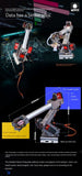 6 DOF Robot Arm Industrial Robotic Arm With 20KG/25Kg Digital Servos For Raspberry For Arduino Robot DIY kIT  Programmable Robot