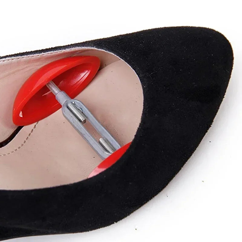 2pcs New Arrival Adjustable Width Extenders Mini Shoe Stretchers Shapers for Men's Women's Shoes Mini Shoe Trees Rack Disener