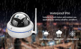 Outdoor Street IP66 Tuya Smart Home IP Camera WIFI Audio Record Waterproof 5MP Wireless CCTV Dome Camera Smart Life APP P2P