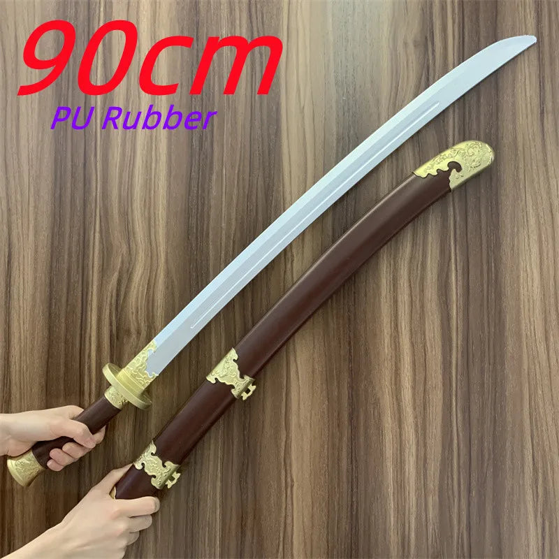 Chinese Ancient Zhao Yun Spear Sword Gun Weapons Three Kingdoms Role Playing Model Boys Toys Prop Knife Kids Gift Cosplay 1:1