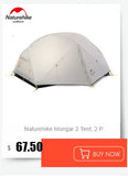 Naturehike 2025 New CloudUP Base Tent Outdoor Single and Double Hiking Lightweight Equipment Overnight Tent