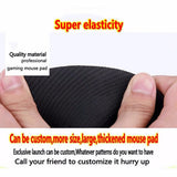 Classic Jewelry Logo T-Tous Animation Keyboard Mat Table Mat Students Gabinete PC Gamer Desktop Mouse Pad For PC Computer Table