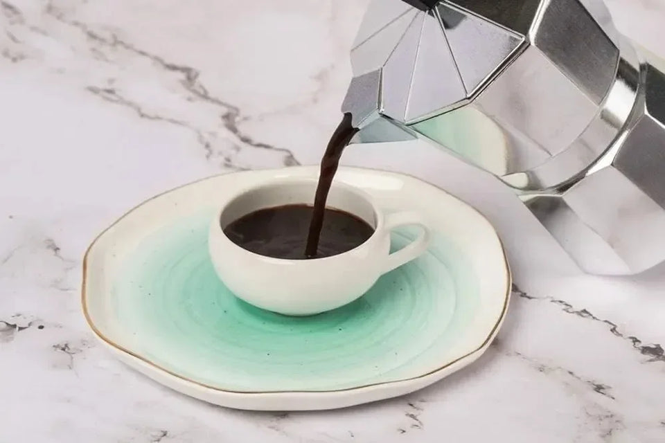 600ML Aluminum Mocha Coffee Pot Espresso Coffee Maker Percolator Tool Home Hand-brewed Octagonal Moka Pot Kitchen Utensils