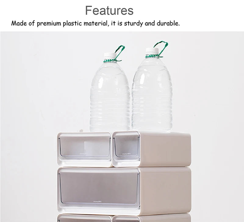 Organization Storage Clothing Closet Organizer System Containers Transparent Storage Box With Compartments