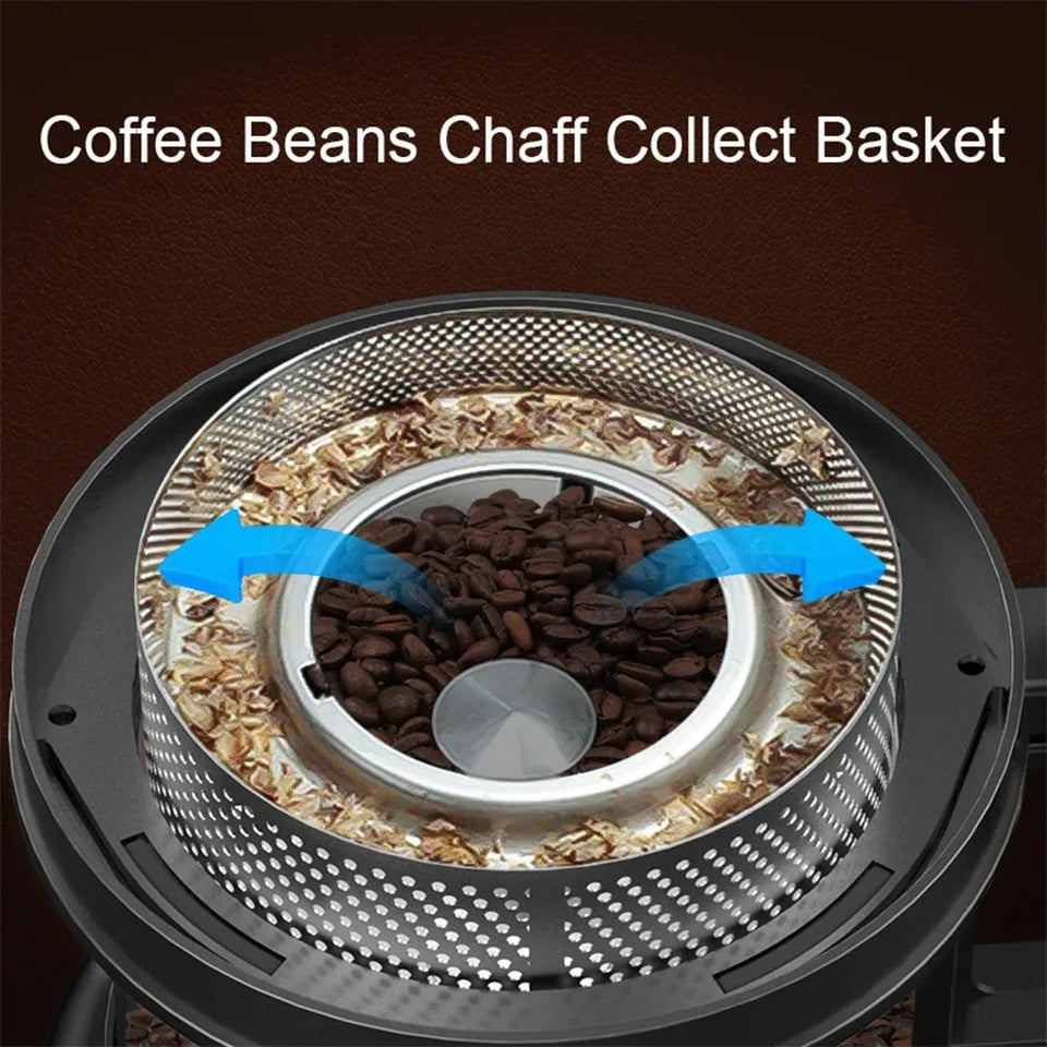 CAFEMASY Home Coffee Roaster Electric Mini No Smoke Coffee Beans Baking Roasting Machine 1400W Coffee Bean Roaster